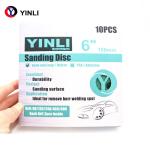 5 Inch 125mm Sandpaper Set Wet And Dry Sand Paper With 8 Hole