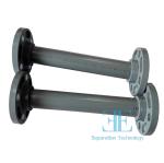 Static Mixer Helical Mixing Solution Pipe Tube For Chemical Dosing