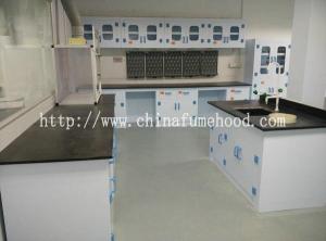 Wholesale 8mm Worktop Chemistry Lab Furniture , PP Material Island Table For Laboratory from china suppliers
