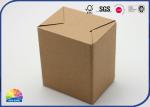 Cardboard Corrugated Packaging Box Three Layer Papers Tuck Top Flats For