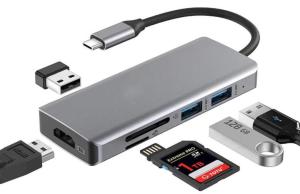 Wholesale Type C Male to Dual HDMI Female Thunderbolt 3 USB-C Multi-Monitor Adapter Cable 4K 30Hz from china suppliers