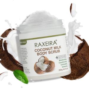 Wholesale Natural Organic Skin Care Body Scrub Deep Cleansing Exfoliate Skin Coconut Milk Body Scrub from china suppliers