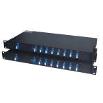 PON CATV Systems Passive Fiber Multiplexer 8ch Cwdm Mux/Demux 1U Chassis