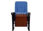 Cold Molded Foam Conference Hall Chair , Church Theatre Seating Folded Type