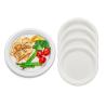 Buy cheap Microwaveable Eco Friendly Packaging Compostable Sugarcane Plates Biodegradable from wholesalers