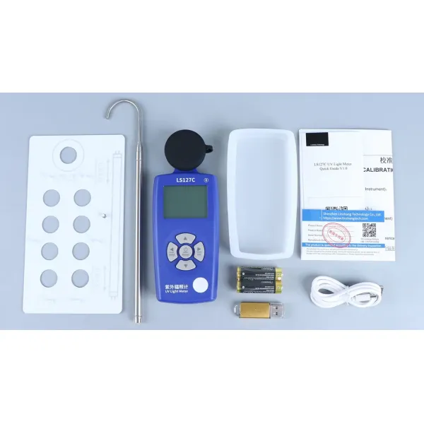 Ls127c 254nm UVC Ultraviolet Radiation Meter UV Radiometer UVC Intensity Measurement UV Light Meter Radiometer
