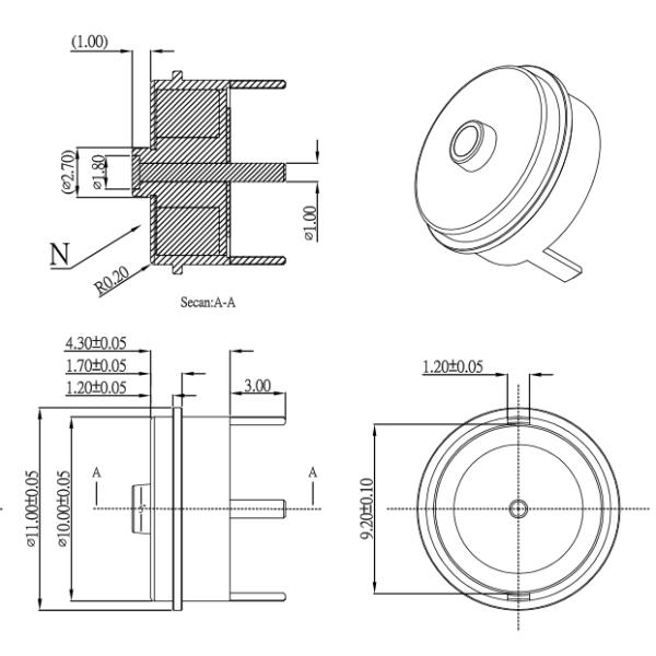 Round Male And Female Magnetic Charging Cable Connector For Thermal Lunch Box