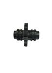 Anodized Black Customized CNC Turning precision material 45 steel parts