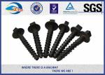 Oxide Black 8.8 Grade Railway Sleeper Screws DIN Standard High Hardness