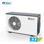 Water Flow Rate m3/h 8-10 380V R32 26KW Inverter Warmepumpe Heat Pump for