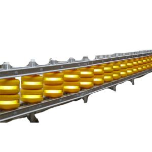 Wholesale Save Volume Roadway Safety Rolling Guardrail Anti Collision Highway Guardrail Roller Crash Barrier from china suppliers