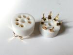 PCB Mount 7pin B7G Ceramic Vacuum Tube Sockets for 6Z4/EAA91/EC92/6J1/6J2