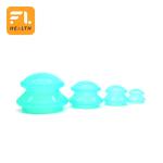 4pcs Silicone Cupping Therapy Sets Cups Massage Professional Vacuum Cupping Anti