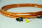 SMA 905 Fiber Optik Patch Cord 105/125/245 Bore Size 125~1580um Stainless Steel
