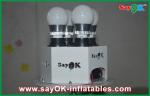 Stand White Inflatable Lighting Decoration Air Balloons For Advertising Of