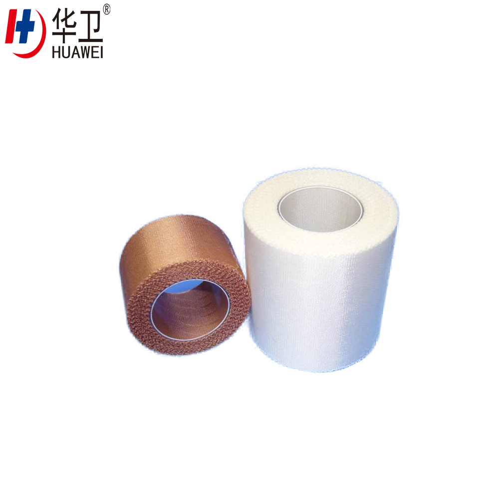 Medical plaster tape adhesive silk dressing tape silk cover roll