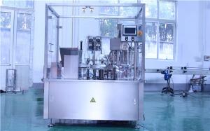 Wholesale 1000ml Oil Filling Machine Automatic Bottle Filling Capping Labeling And Sealing Machine from china suppliers