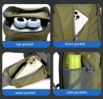 Reflective Printing Easy Strap Hiking Rucksack For Lightweight Backpacking