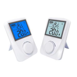 Wholesale Non - programmable White Color Wireless RF Room Thermostat For Heating Control from china suppliers