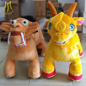 Wholesale Hansel amusement indoor playground battery operated ride on plush animals from china suppliers