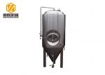 SS304 Beer brewing kit beer fermentation equipment with conical fermenters