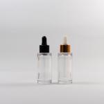 Clear Dropper Essential Oil 30ml Plastic Cosmetic Bottles