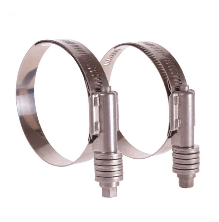 Universal Safety High Torque Constant Tension Metal Hose Clamp Heavy Duty American Type
