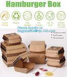 Take out Food Packing food containers Biodegradable Lunch Box Disposable Kraft