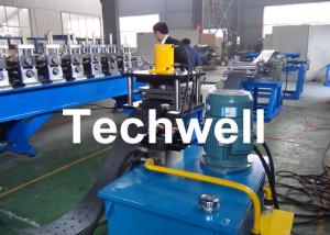 Wholesale High Efficient Storage Shelf Rack Roll Forming Machine With Material Thickness 2.0-2.5mm from china suppliers