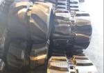 74 Links Jointless Excavator Rubber Tracks 450mm Width