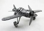 Fighter Model Metal Decorations Art Crafts Iron Material For Office Desk Decor