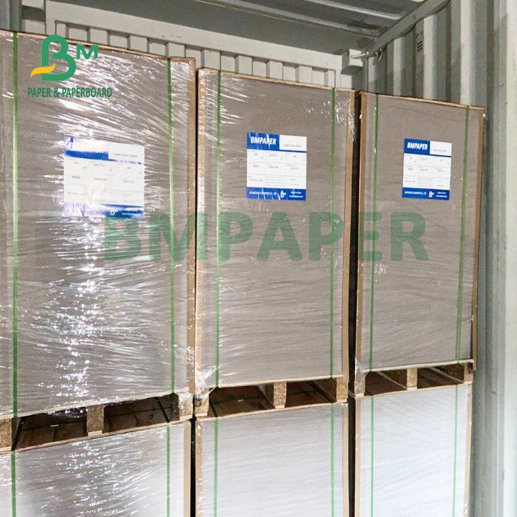 615mm X 860mm 350gsm Duplex Board For Box Packing Recycled Pulp 