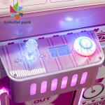 1 Player Coin Operated Toy cut ur prize toy scissors prize gift vending doll