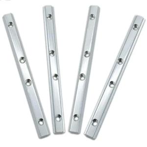 Wholesale T Slot Aluminum Extrusion Profile Straight Line Inside Connector Joint Bracket 4 X M6 from china suppliers