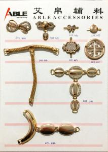 Wholesale Metal Shinny Rhinestone Ornaments Zinc Alloy Buckle Shoe Accessories For Lady from china suppliers
