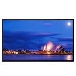LCD PC Wall Mounted Advertising Display , Digital Wall Screen Exterior Remote 22
