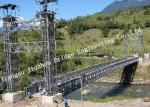 Hot Dip Galvanized Steel Bailey Bridge Surface Protection High Strength 321