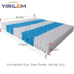 Bedroom Mattress Hardware Accessories Inner Pocket Coil Springs for Positioning