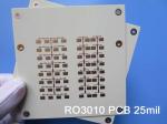 5mil RO3010 Rigid Mini PCB 2L Bare Copper Printed Circuit Board