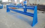 automatic metal colorful steel slats shutter door production line cold rolling