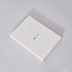 Custom Two Tuck Cardboard Boxes for Electronic Products Packaging 20x12x1.5cm