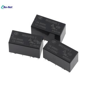 Wholesale HFD27-024-S Electronic components Support BOM Quotation 12VDC 2A 8pin relay HFD27-024-S from china suppliers