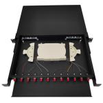 1U 12 Port FC Patch Panel In Telecommunications Networks