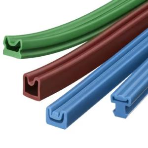 Wholesale Cutting Service High Temperature Dust Oven Door Extrusion Silicone Rubber Seal Strip from china suppliers