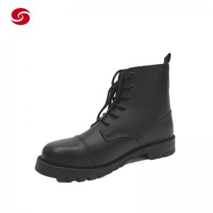 China Genuine Leather Multifunctional Combat Safety Steel Toe Shoes Boots on sale
