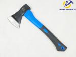 600G Size Forged Carbon Steel Materials Throwing Axe With Color TPR Handle
