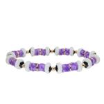 Vinyl Polymer Clay Handmade Bracelet Disc Beads Colorful Bohemian Style for