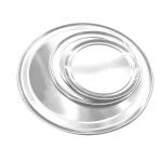 wide rim 6 inch round aluminum pizza pan pizza tray baking tray pizza accessorie