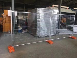 Wholesale Secure Reusable Plastic Feet Movable Temporary Fence For Construction Sites from china suppliers
