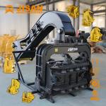 K350 Hydraulic Electric Vibro Pile Hammer For Sheet Pile Driver15-20tons